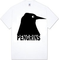 Pengrins t-shirt featuring Herb